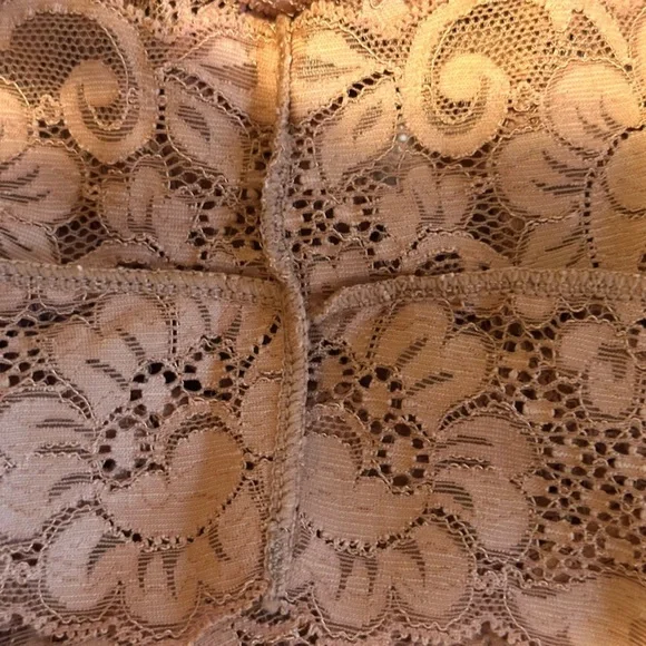 Free People x We Are HAH Cut To The Chase Bodysuit in Brown Sugar NWT Size Large - Picture 9 of 11